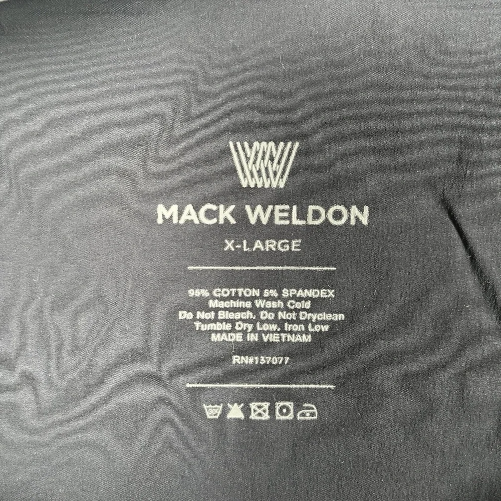 Mack Weldon Pants XL Mens Black Ace Sweatpants French Terry Lounge Joggers 31